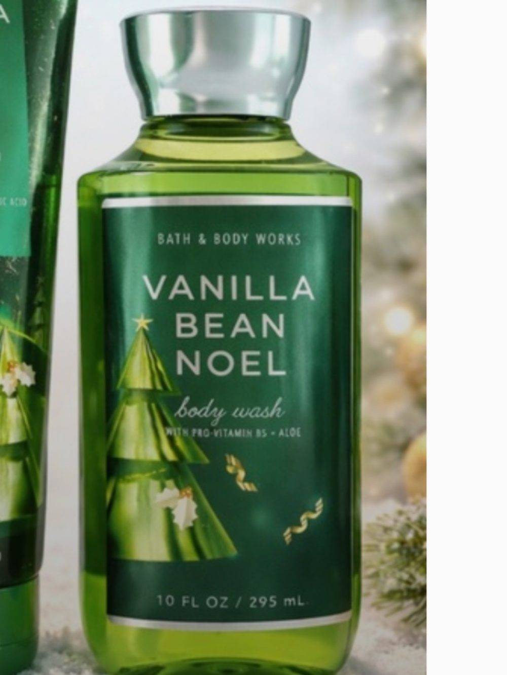Bath & Body Works Vanilla Bean Noel HYDRATION Body Wash